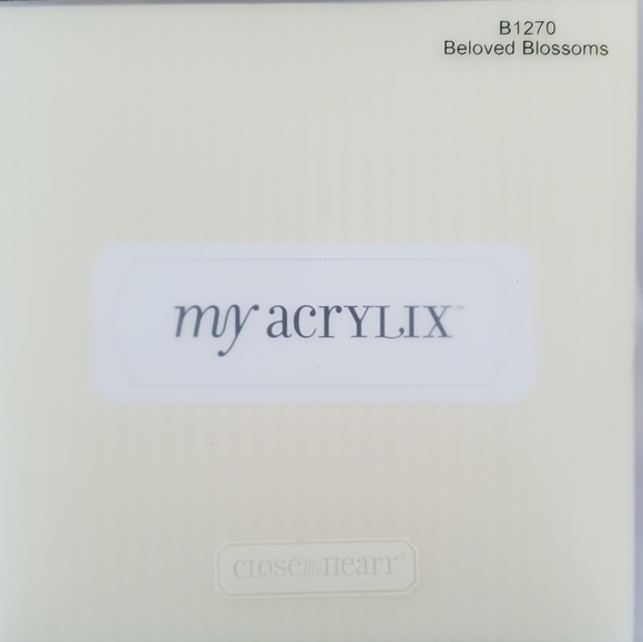 Close To My Heart Beloved Blossoms Clear Acrylic Stamps (B1270) - Picture 3 of 3